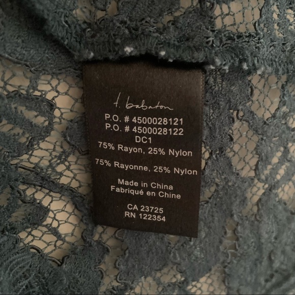 Aritzia T. Babaton Barrett Lace Blouse - Picture 6 of 6